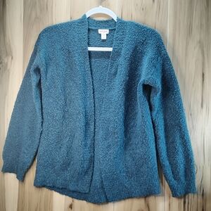 Cat & Jack Teal Open-Front Cardigan